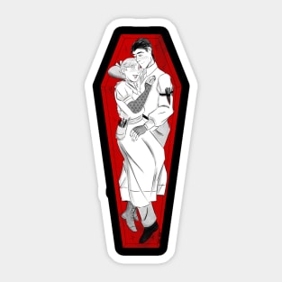 Lucy's Endless Night Coffin Cuddles Sticker